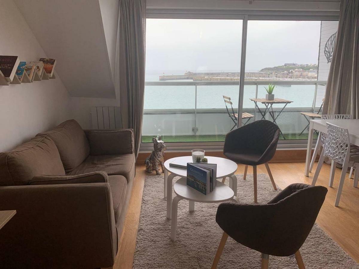 Un Balcon Sur La Mer, Acces Direct A La Plage Granville Extérieur photo